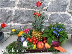 Осенние Поделки из Овощей и Фруктов ( 70 Лучших идей)